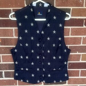 Vintage Liz Sport Starry Vest
